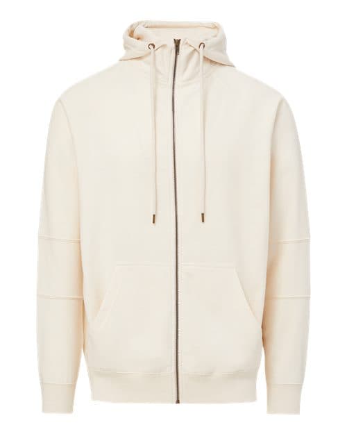 Unisex Ezra French Terry Full-Zip Funnel Hooded Sweatshirt