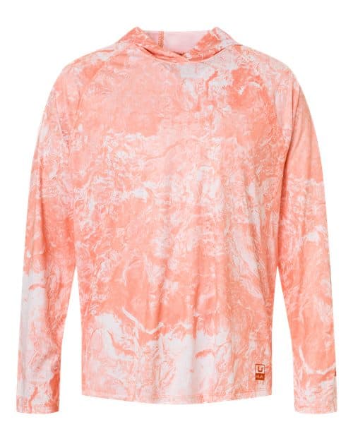 Men's Pursuit Mossy Oak Printed Hooded Long Sleeve T-Shirt