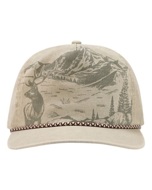 Elk Nature Scene Cap