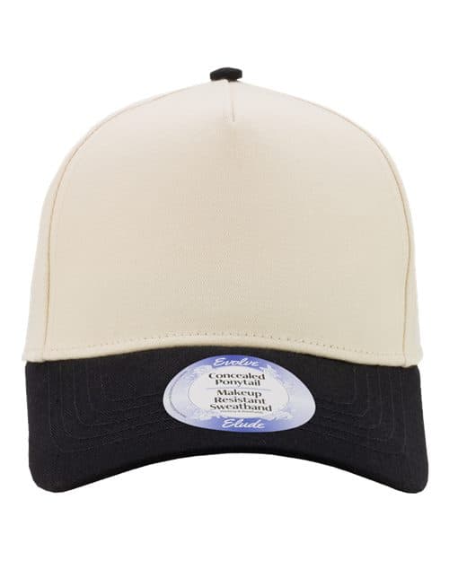 Women's Two-Tone Five-Panel Cap