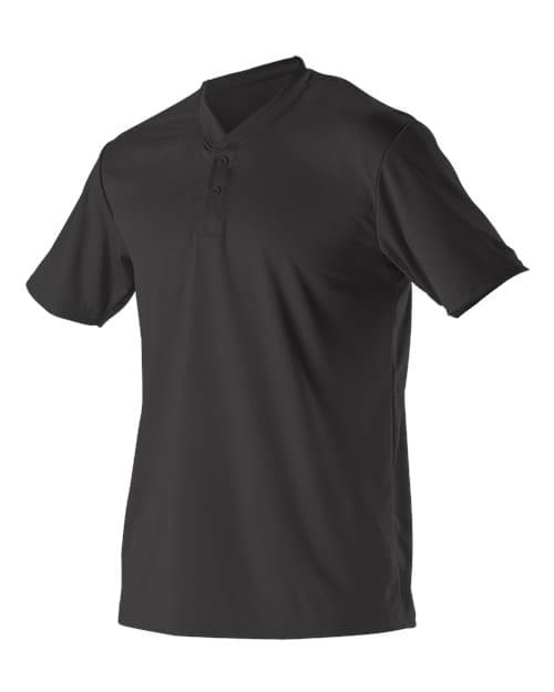 Men's Baseball Two Button Henley Jersey