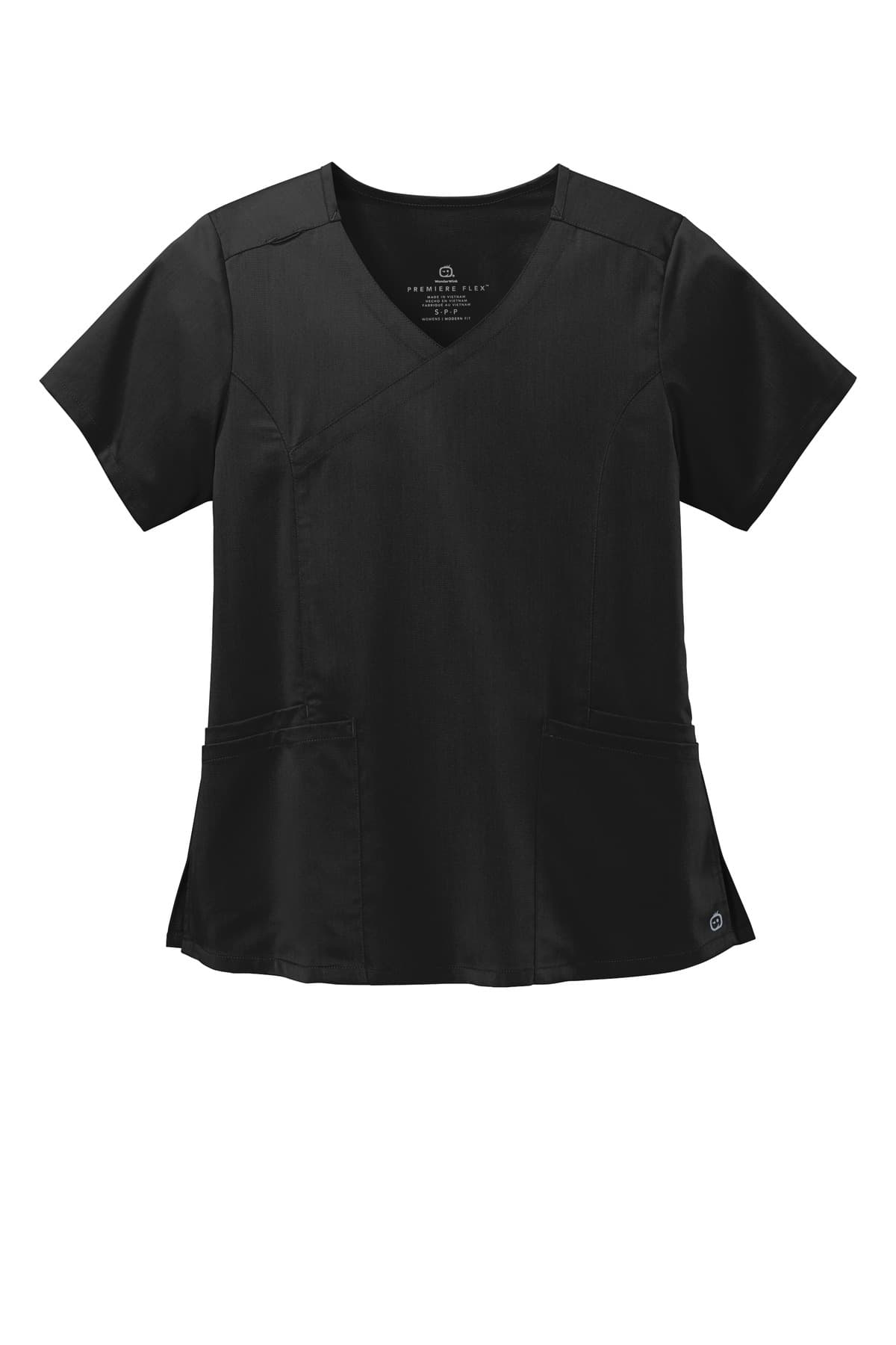 Wink Women's Premiere Flex Mock Wrap Top