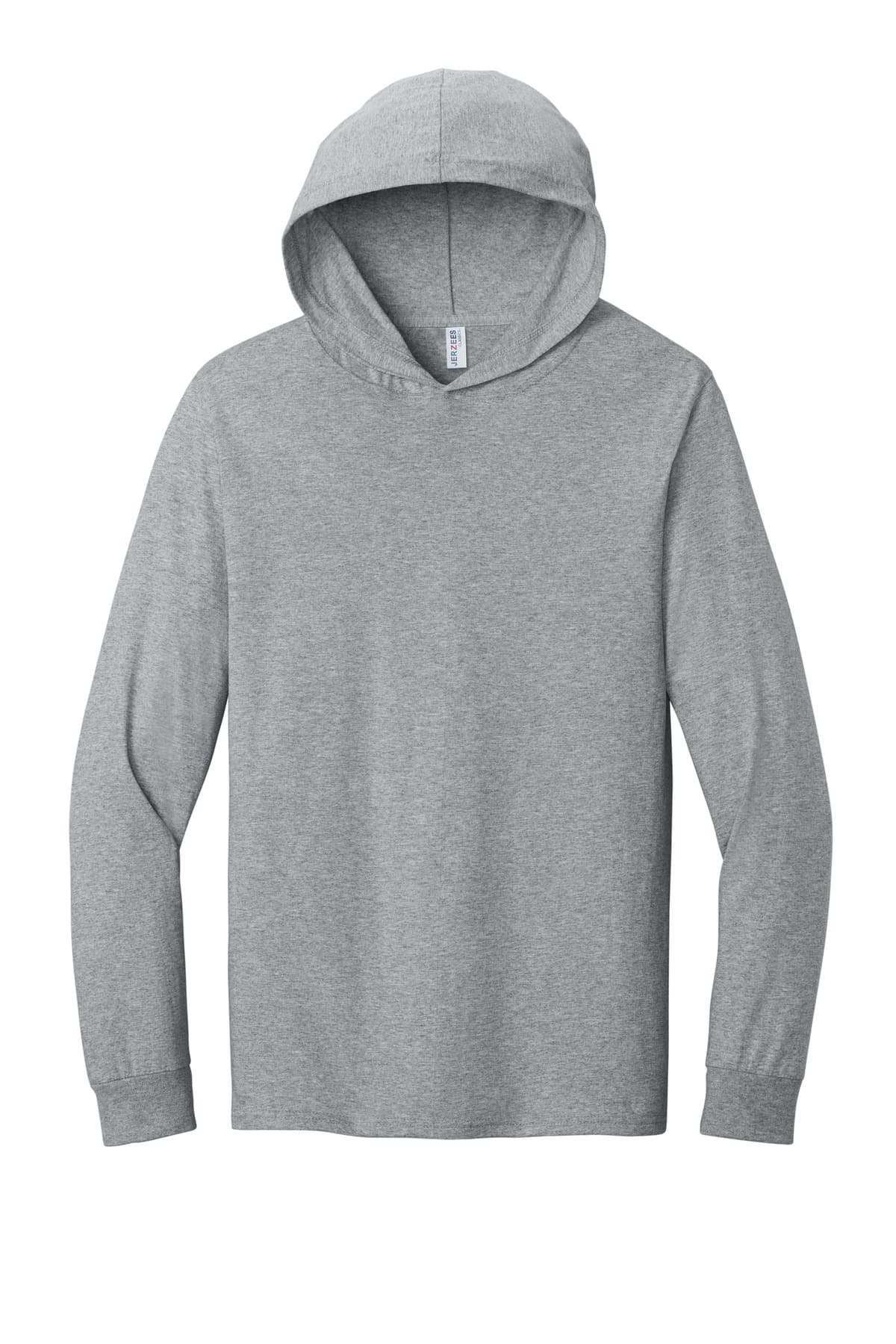 Jerzees Classics Unisex Cotton Long Sleeve Hooded T-Shirt