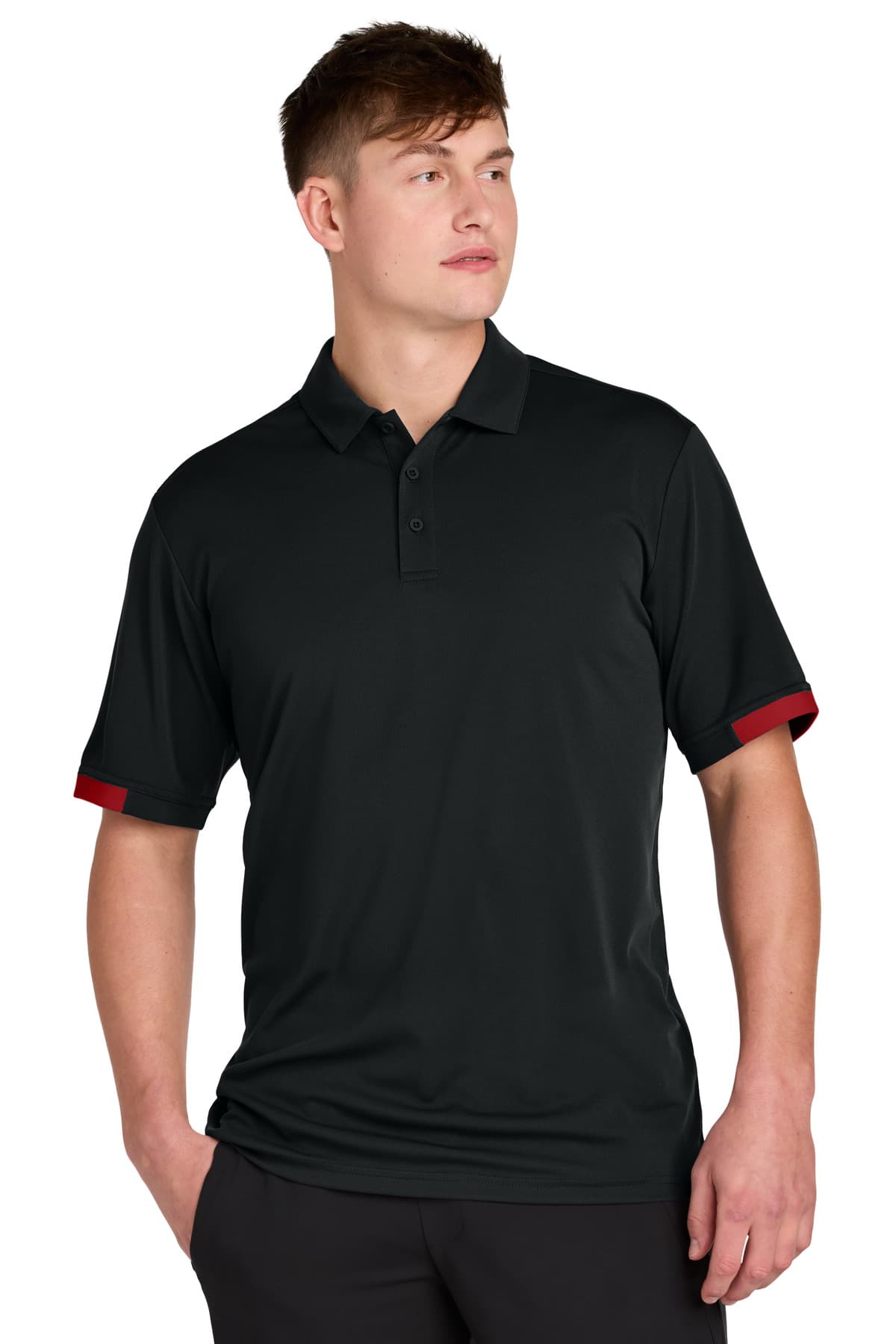 Sport-Tek Club Colorblock Polo