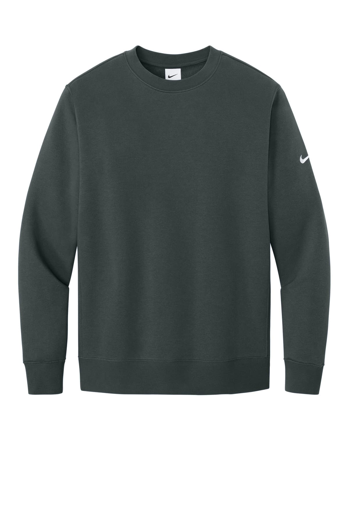 Nike Club Fleece Sleeve Swoosh Crew