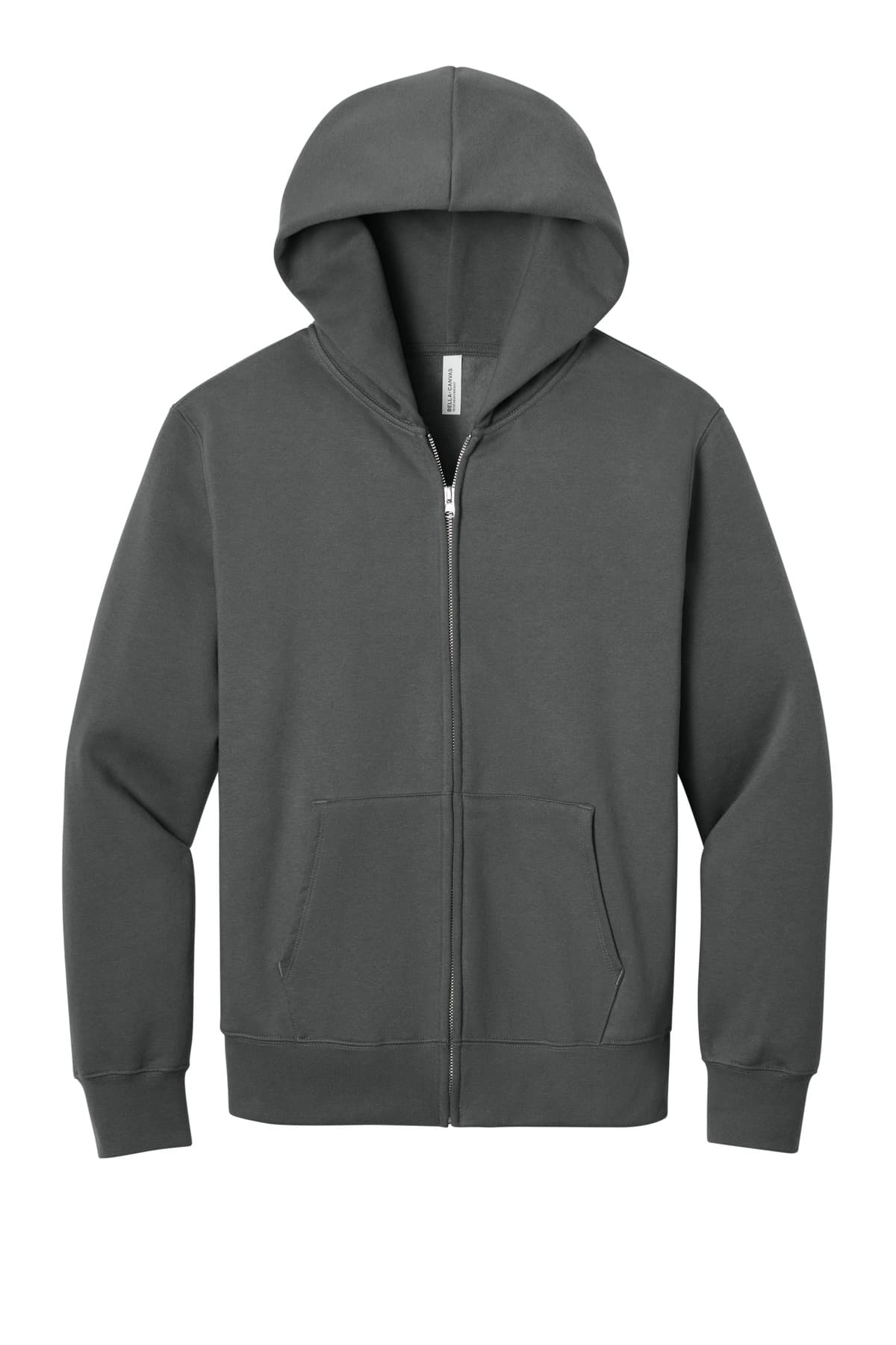 BELLA+CANVAS Unisex 10-Ounce Heavyweight Full-Zip Hooded Sweatshirt